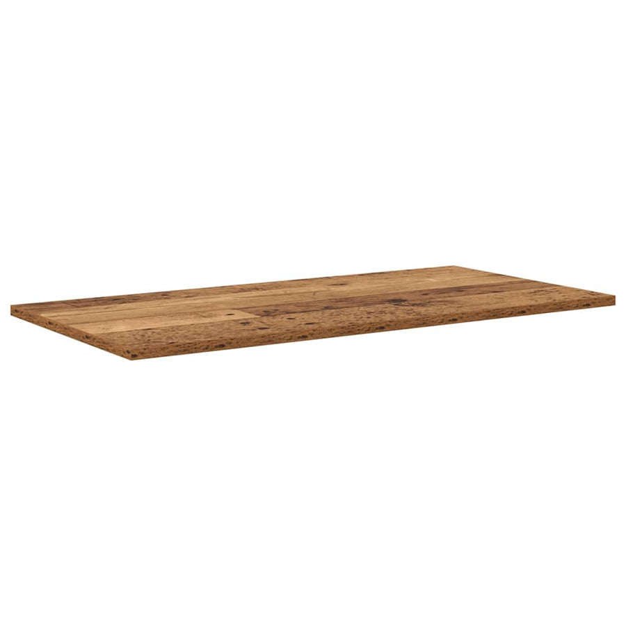 Boekenplank Bord 4 pcs Bruin 100 x 40 x 1.5cm Spaanplaat
