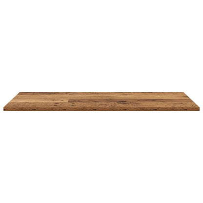 Boekenplank Bord 4 pcs Bruin 100 x 40 x 1.5cm Spaanplaat