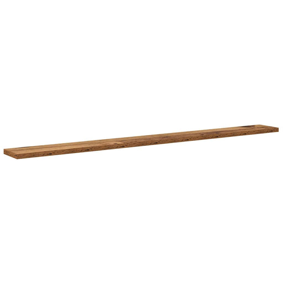 Boekenplank Bord 4 pcs Bruin 100 x 40 x 1.5cm Spaanplaat