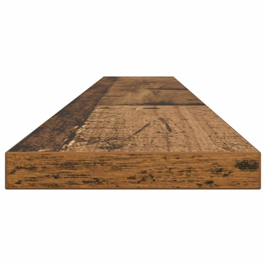 Boekenplank Bord 4 pcs Bruin 100 x 40 x 1.5cm Spaanplaat
