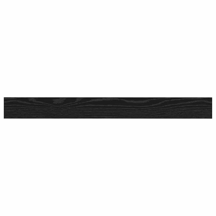 Boekenplank Bord 4 pcs Zwart 100 x 10 x 1,5 cm Bewerkt hout