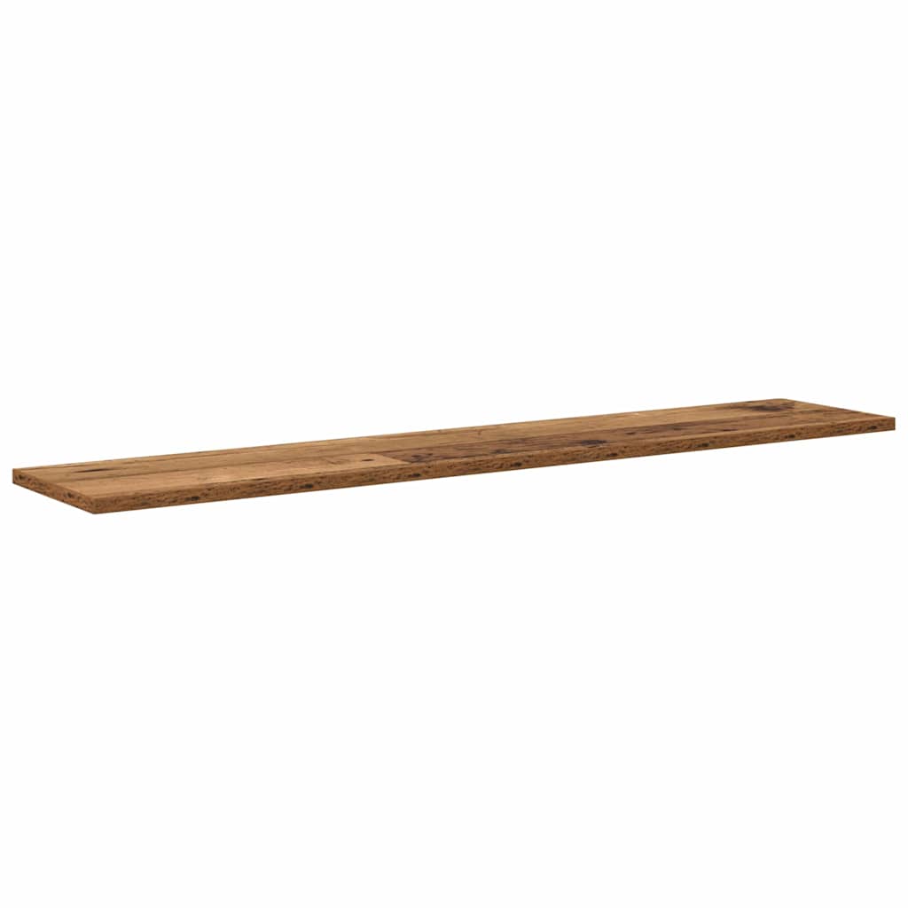 Boekenplank Bord 4 pcs Bruin 100 x 40 x 1.5cm Spaanplaat