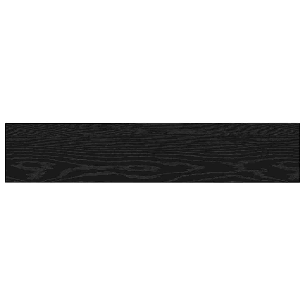 Boekenplank Bord 4 pcs Zwart 100 x 40 x 1.5cm Spaanplaat