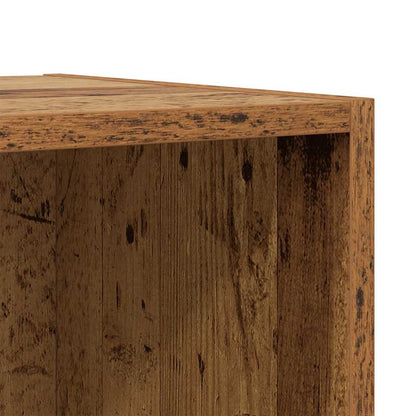 Wandkast Oud hout 37 x 37 x 37 cm Bewerkt hout