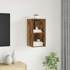 Tv-meubel 37x37x72 cm bewerkt hout