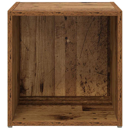 TV-kast met opslag 2 pcs Bruin 37 x 35 x 37 cm Bewerkt hout