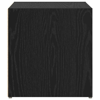 TV-kasten - set van 4, Zwart Eiken, 37x35x37 cm, Gelaagd Hout