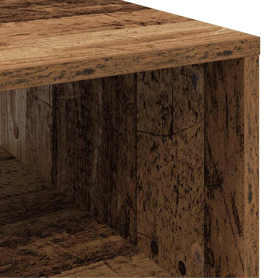 met opslag met de deur Oud hout 103.5 x 60 x 35 cm Bewerkt hout