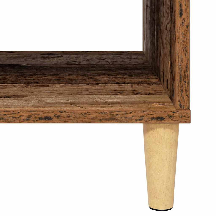 met opslag met de deur Oud hout 103.5 x 60 x 35 cm Bewerkt hout