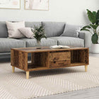 Salontafel 103.5x60x35 cm bewerkt hout