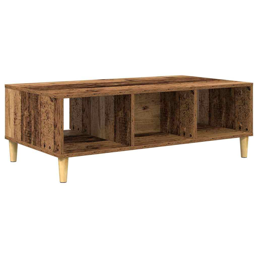 met opslag met de deur Oud hout 103.5 x 60 x 35 cm Bewerkt hout