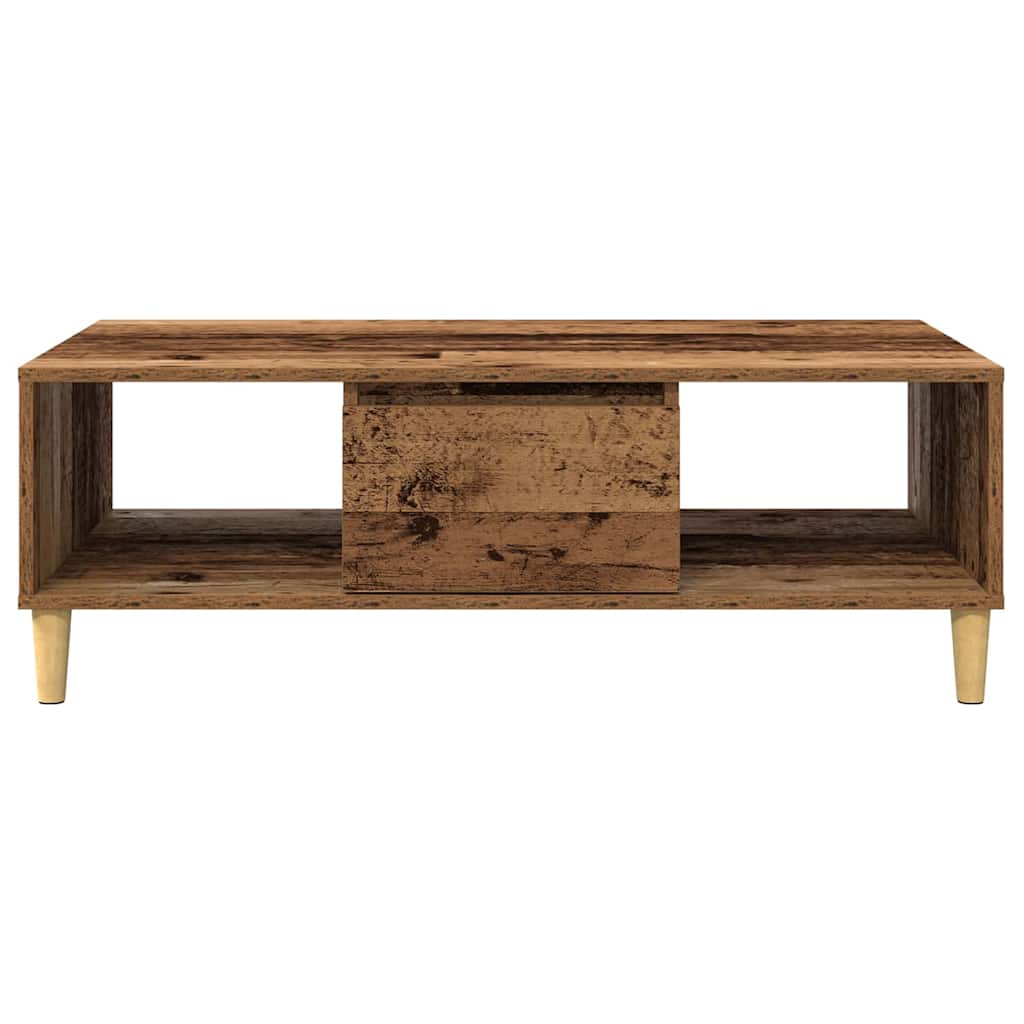 met opslag met de deur Oud hout 103.5 x 60 x 35 cm Bewerkt hout