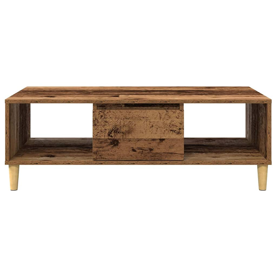 met opslag met de deur Oud hout 103.5 x 60 x 35 cm Bewerkt hout