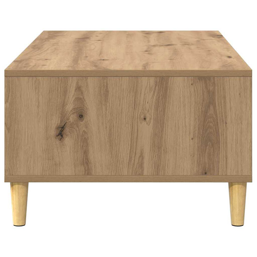 artisanaal eikenkleurig 103.5 x 60 x 35 cm Bewerkt hout