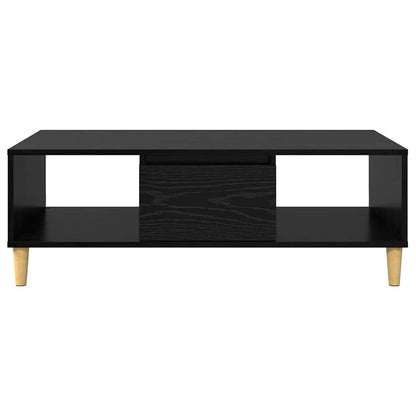met opslag met de deur Zwart eiken 103.5 x 60 x 35 cm Bewerkt hout