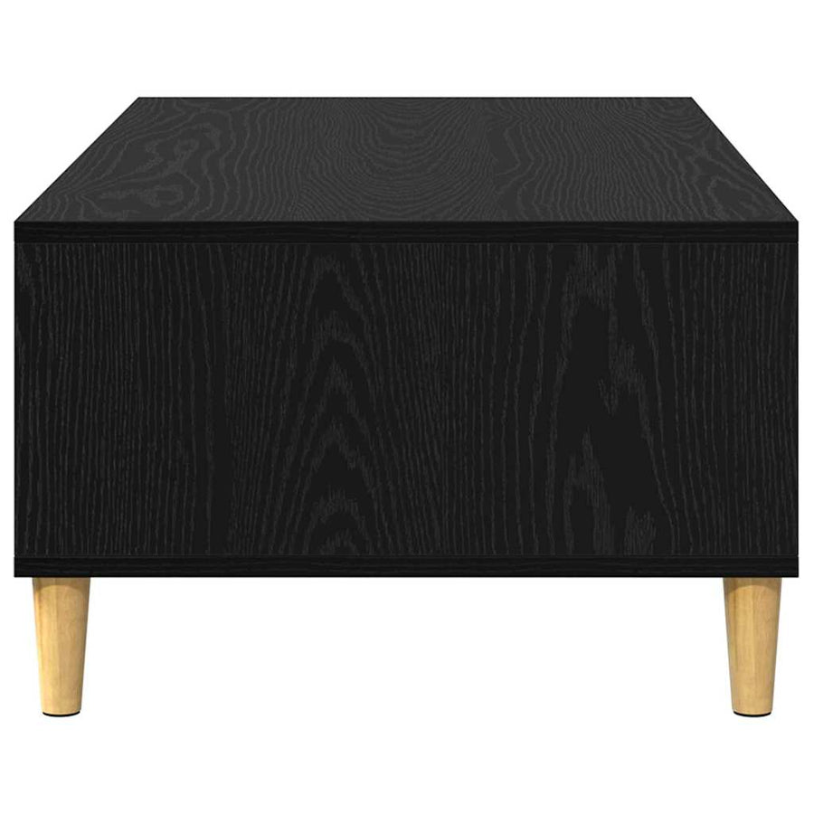 met opslag met de deur Zwart eiken 103.5 x 60 x 35 cm Bewerkt hout