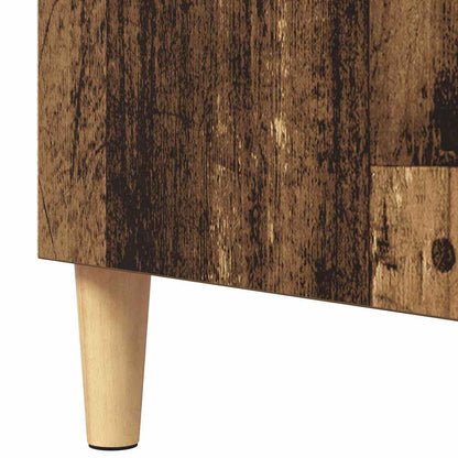 Dressoir met plank Oud hout 57 x 35 x 90 cm Bewerkt hout