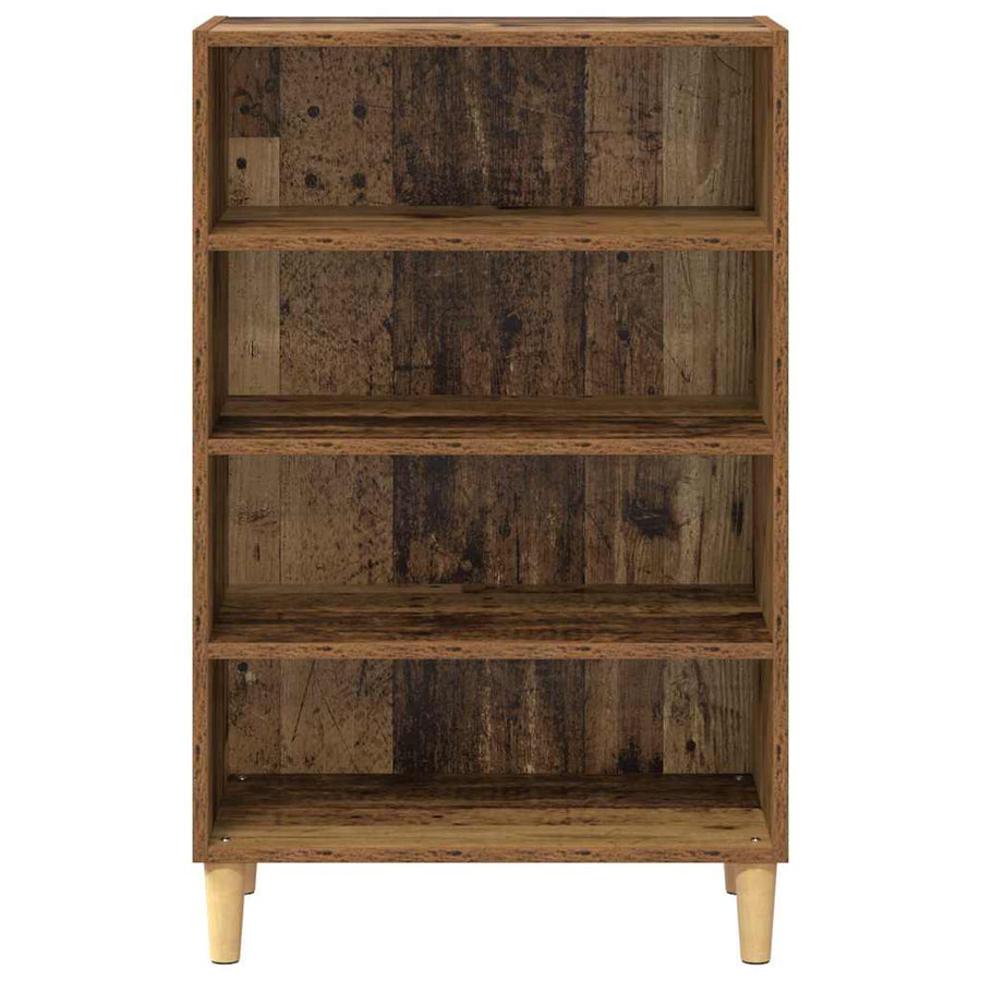 Dressoir met plank Oud hout 57 x 35 x 90 cm Bewerkt hout