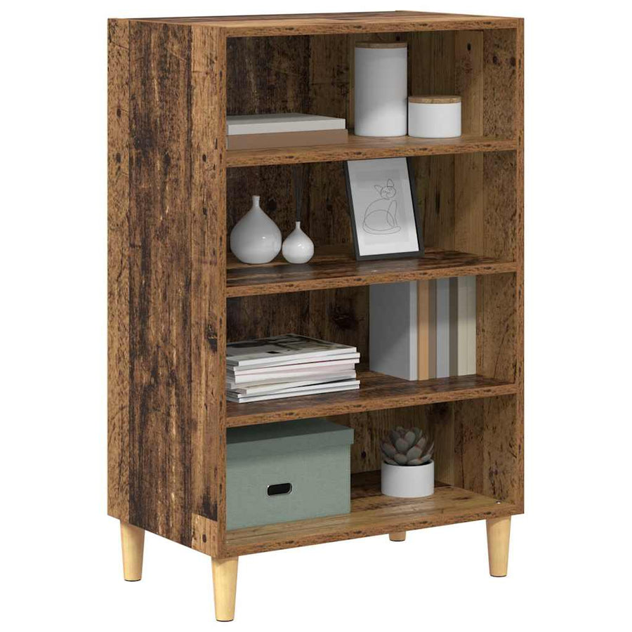 Dressoir met plank Oud hout 57 x 35 x 90 cm Bewerkt hout
