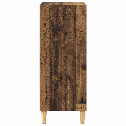 Dressoir met plank Oud hout 57 x 35 x 90 cm Bewerkt hout