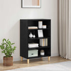 Sideboard Black Oak 57 x 35 x 89.5 cm Engineered wood