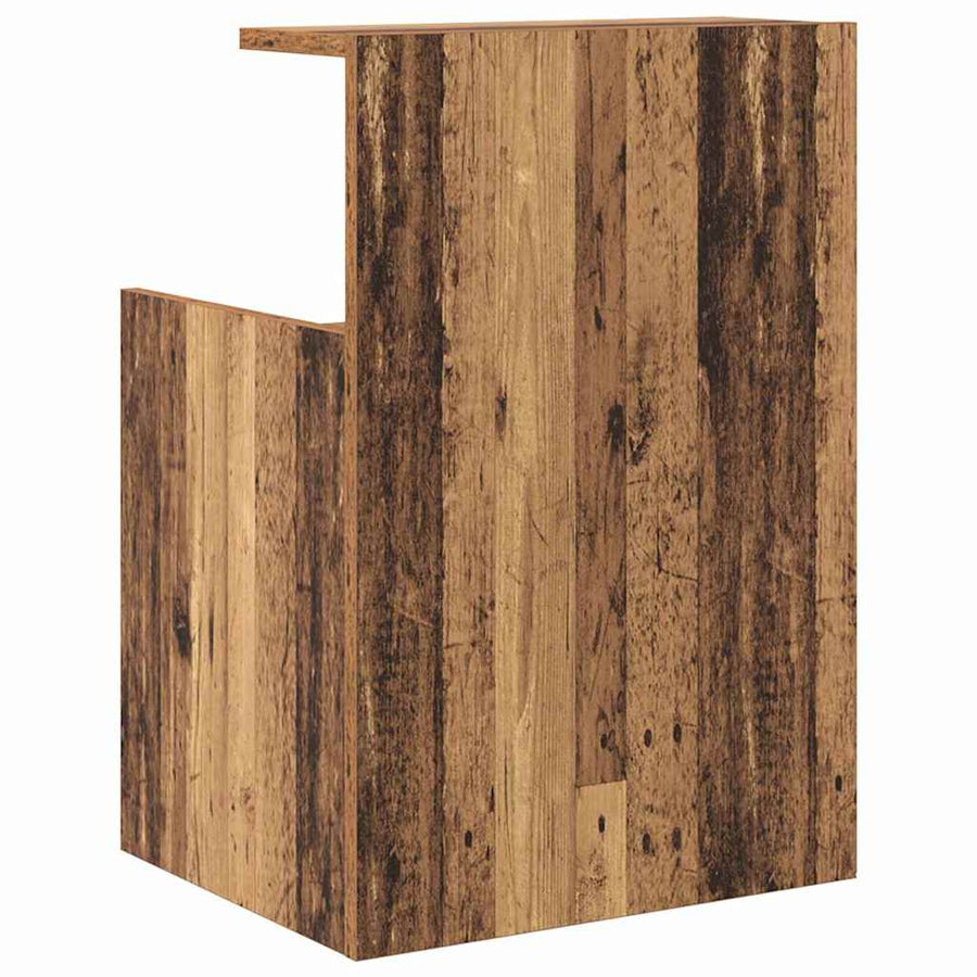 Bedkast Oud hout 40 x 35 x 60 cm Spaanplaat