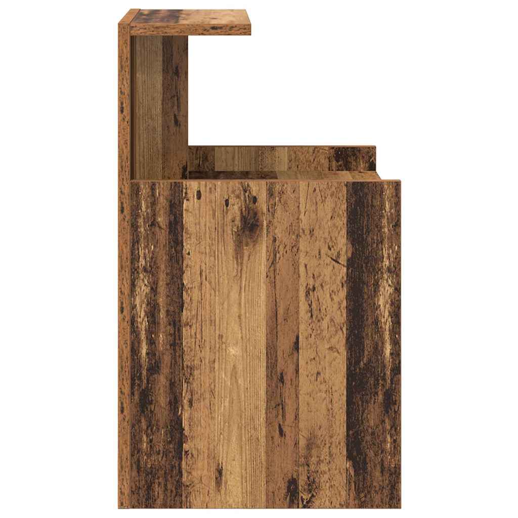 Bedkast Oud hout 40 x 35 x 60 cm Spaanplaat