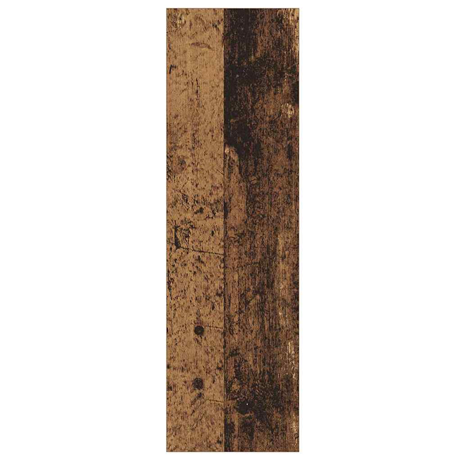 Wand Schoenenkasten Oud hout 60 x 18 x 60 cm Bewerkt hout