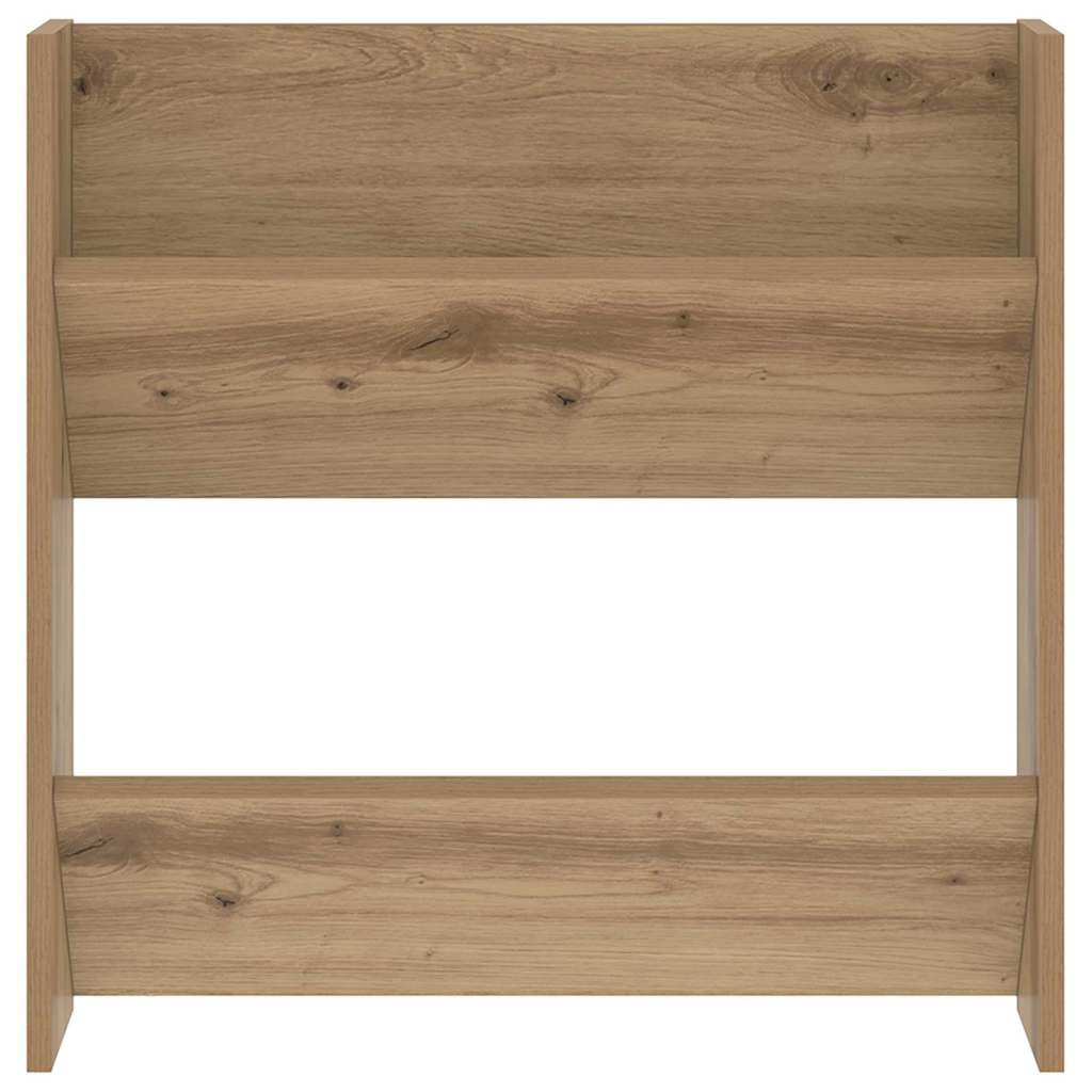 Wand Schoenenkasten met plank Anders met opslag 2 pcs artisanaal eikenkleurig