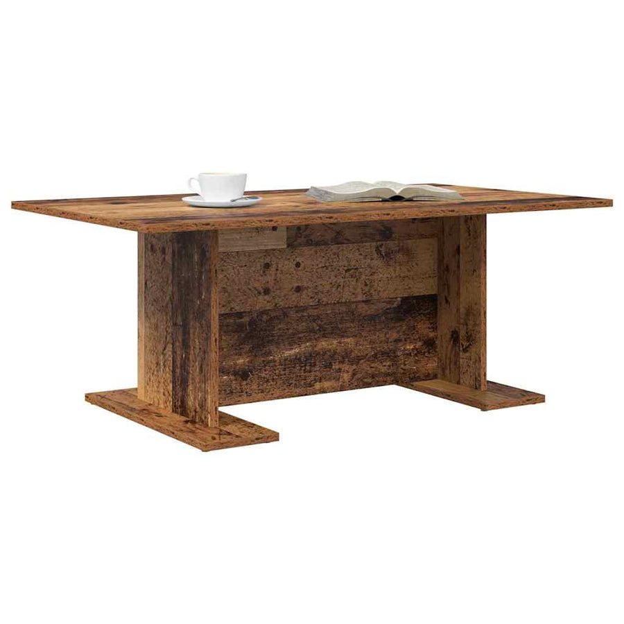 Salontafel Anders Oud hout 103,5 x 60 x 40 cm Bewerkt hout