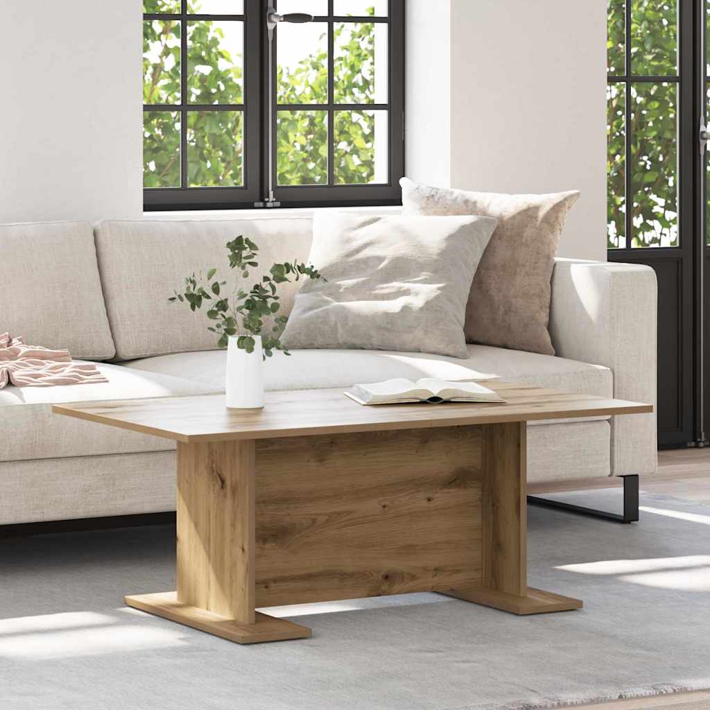 Salontafel Anders artisanaal eikenkleurig 103,5 x 60 x 40 cm