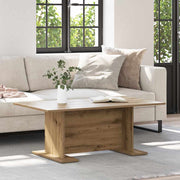 Salontafel 103,5x60x40 cm artisanaal eikenkleurig