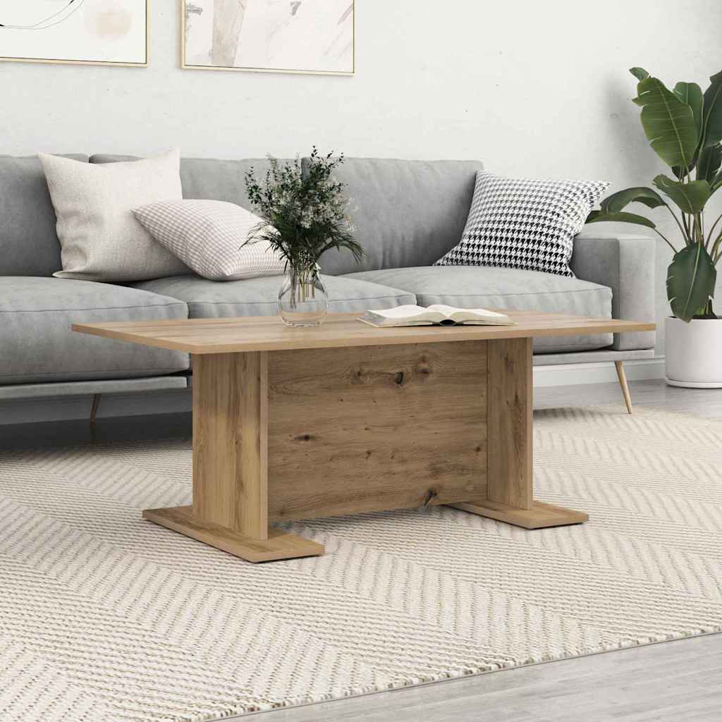 Salontafel Anders artisanaal eikenkleurig 103,5 x 60 x 40 cm