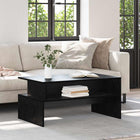 Salontafel zwart eiken 90x55x42,5 cm