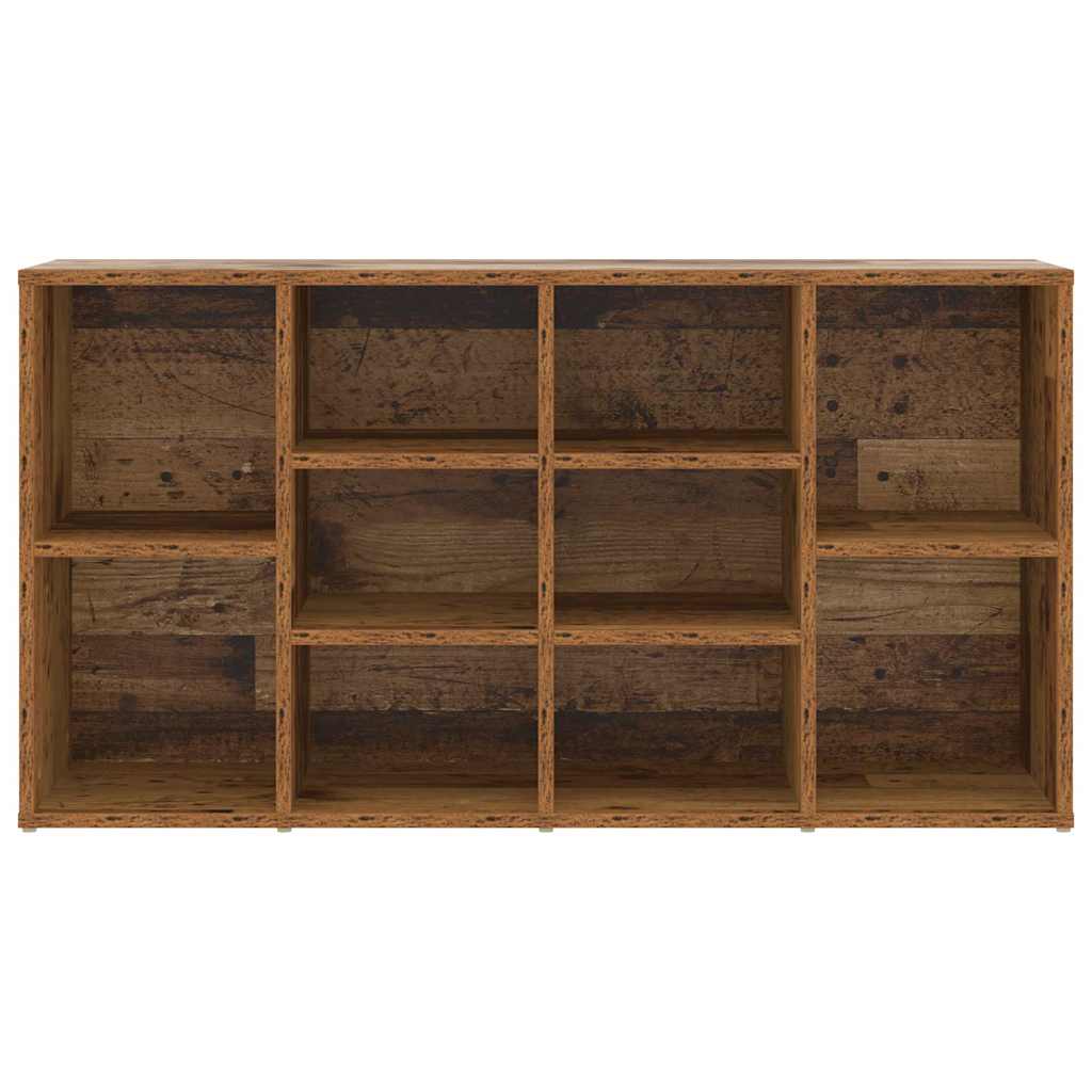 Schoenenbank met plank Anders Oud hout 103 x 30 x 55 cm Bewerkt hout