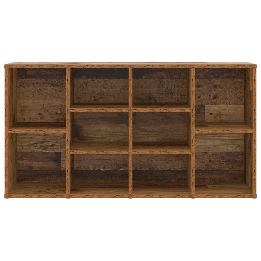 Schoenenbank met plank Anders Oud hout 103 x 30 x 55 cm Bewerkt hout