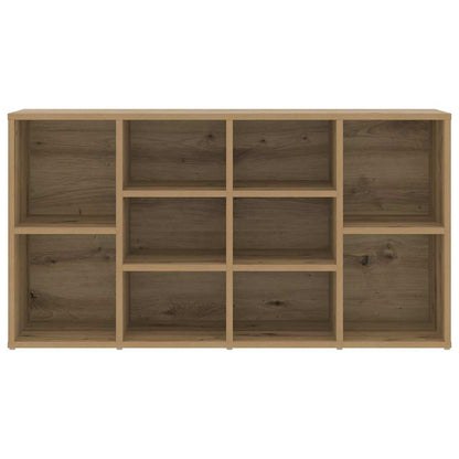 Schoenenbank met plank Anders artisanaal eikenkleurig 103 x 30 x 55 cm
