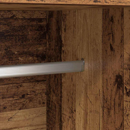 Kledingkast Oude hout 82,5 x 51,5 x 180 cm Bewerkt hout