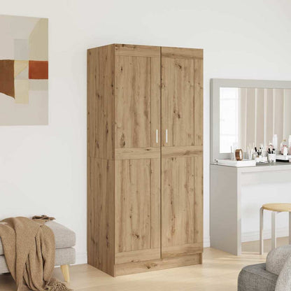 Kledingkast met plank Ambachtelijk eiken 82,5 x 51,5 x 180 cm