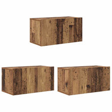 TV Meubel Set Oud Hout Hout Standaard Opslag TV Meubel