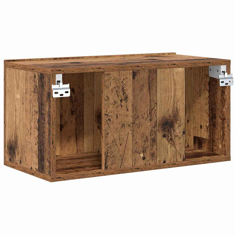 TV Meubel Set Oud Hout Hout Standaard Opslag TV Meubel