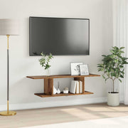 Tv-meubel 103x30x26,5 cm bewerkt hout bruin