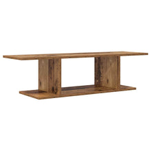TV-kast met plank met opslag Bruin 103 x 30 x 26,5 cm Bewerkt hout