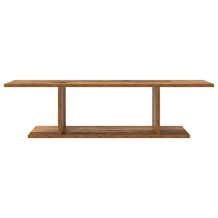 TV-kast met plank met opslag Bruin 103 x 30 x 26,5 cm Bewerkt hout