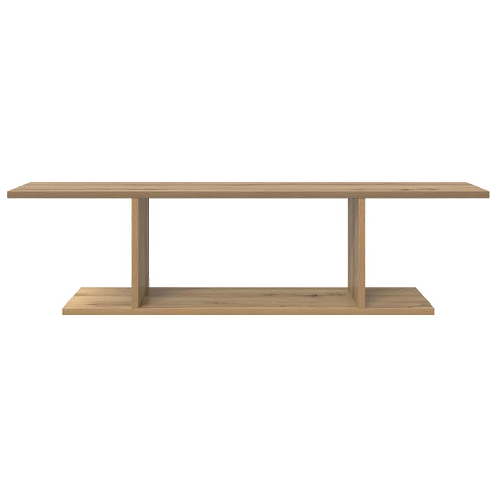 TV-kast met plank met opslag Bruin 103 x 30 x 26,5 cm Bewerkt hout