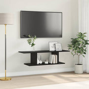 Tv-meubel 103x30x26,5 cm zwart bewerkt hout