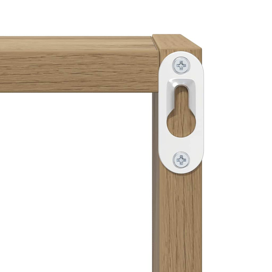 Wandplanken Artisan Eiken MDF 26 x 15 x 26 cm Wandmontage