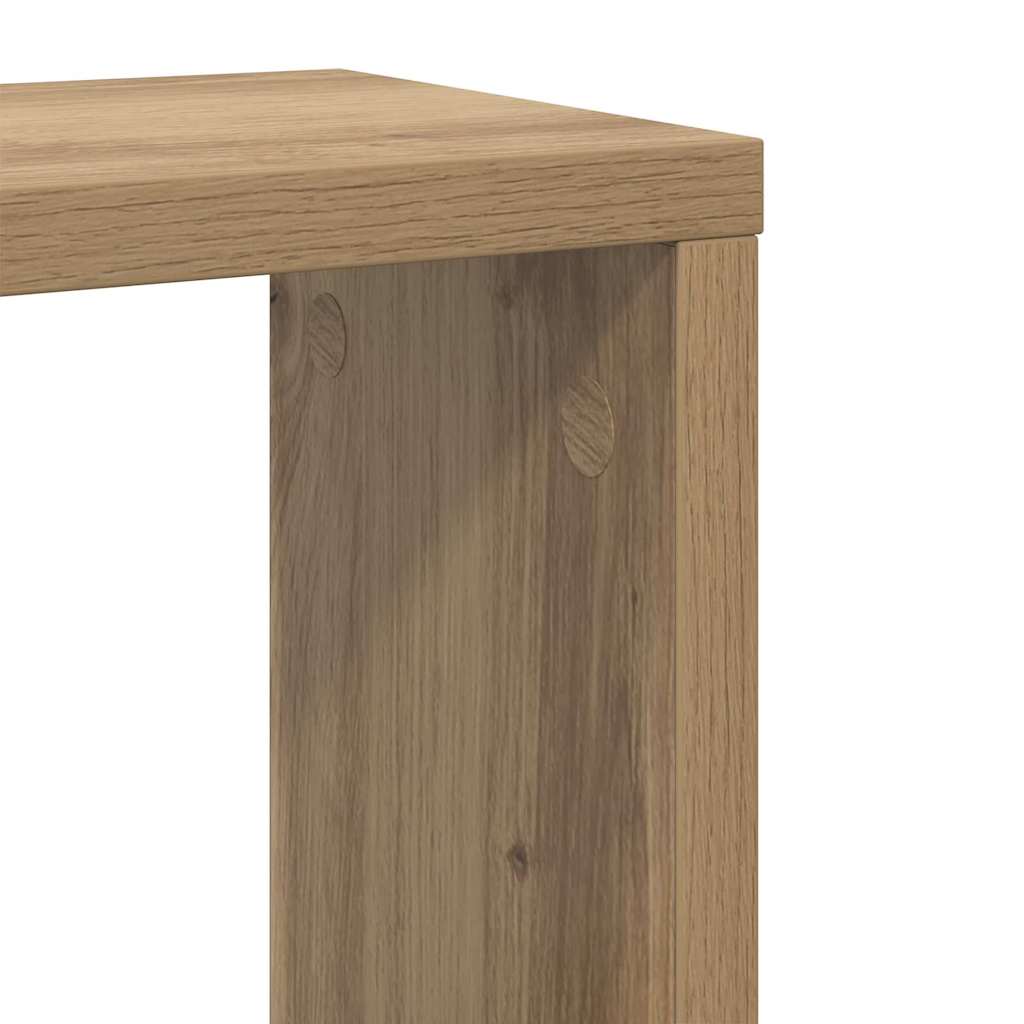 Wandplanken Artisan Eiken MDF 26 x 15 x 26 cm Wandmontage