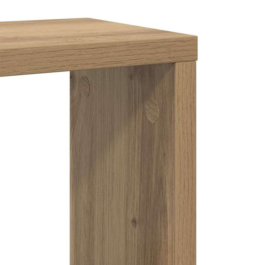 Wandplanken Artisan Eiken MDF 26 x 15 x 26 cm Wandmontage