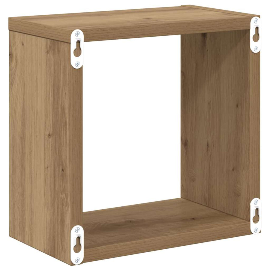 Wandplanken Artisan Eiken MDF 26 x 15 x 26 cm Wandmontage
